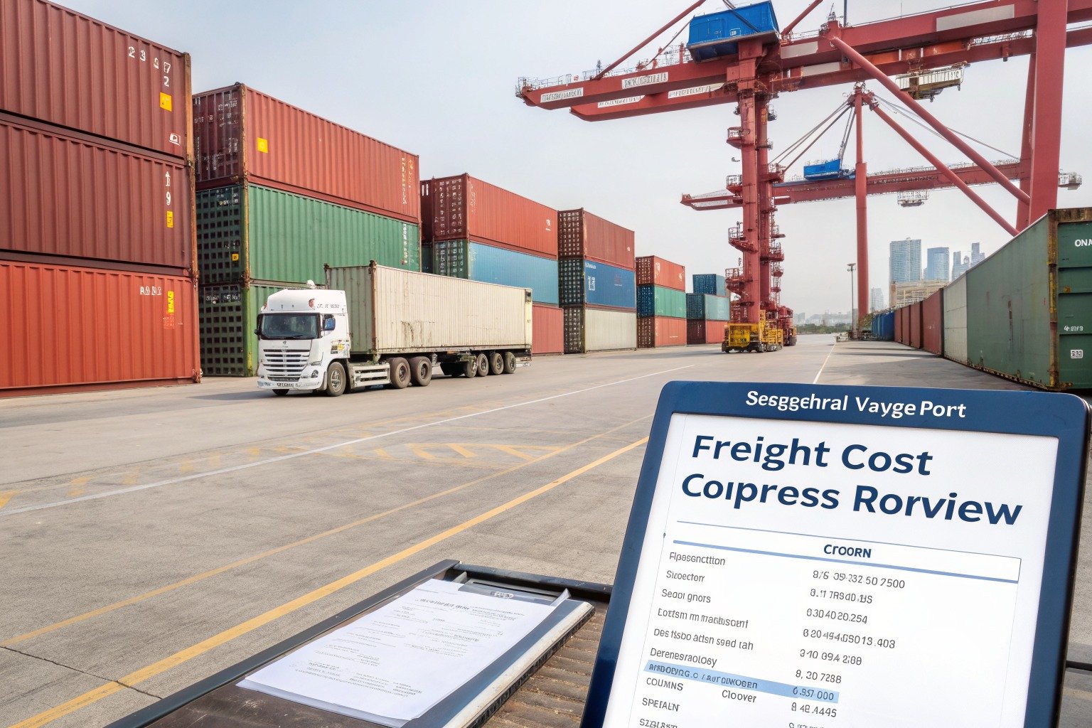How Can procurement managers Avoid unplanned freight cost When Importing from China? - freight cost and risk review