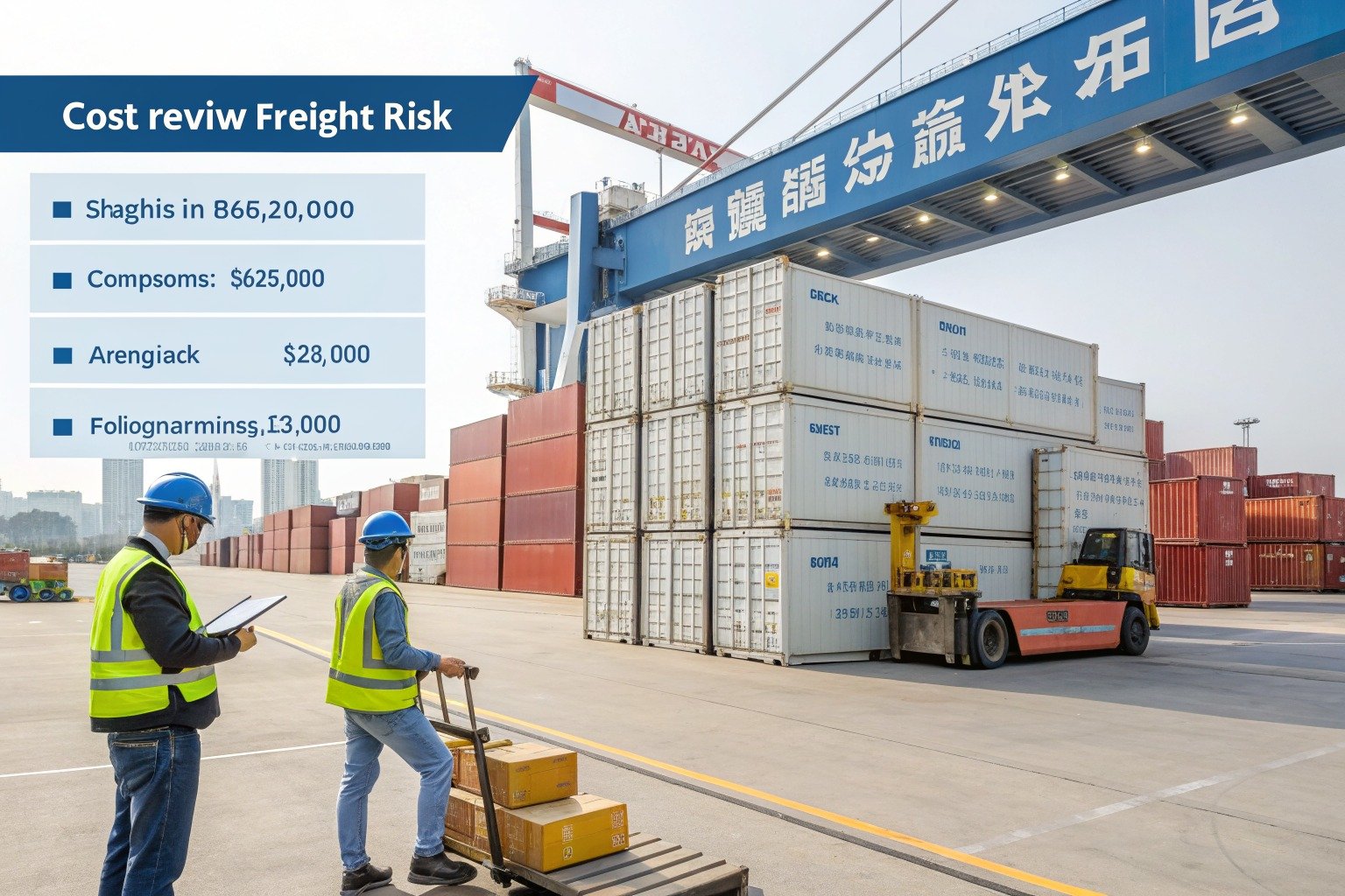 What Freight Forwarder Services Do trade companies Need Most from China? - freight cost and risk review