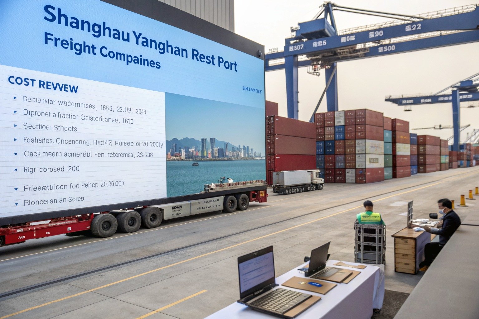 What Should trade companies Ask Before Booking Door-to-Door Shipping from China? - freight cost and risk review