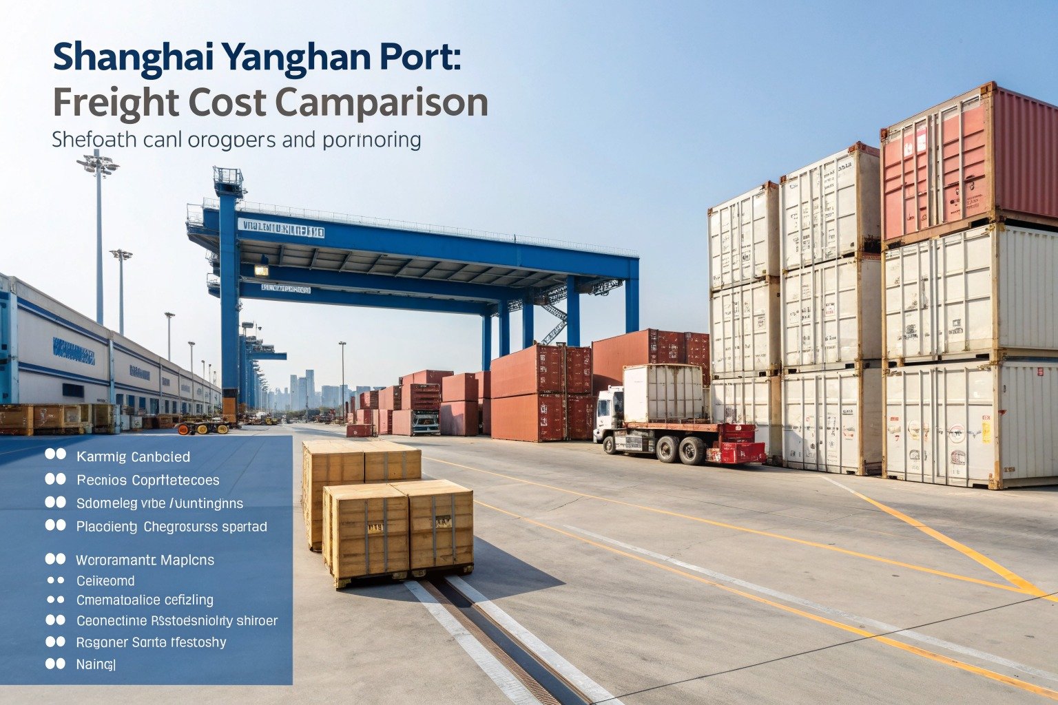 How Can I Lower Freight Cost for home decor Imported from China? - freight cost and risk review