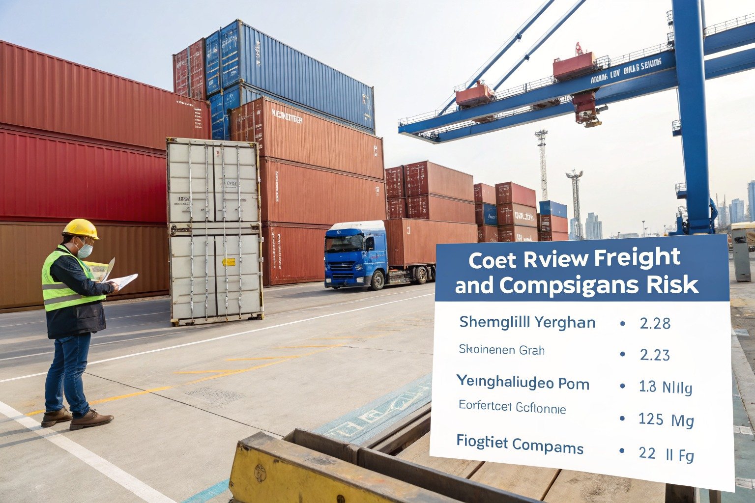 How Do I Plan Freight from China to Valencia and Madrid for Peak Season? - freight cost and risk review