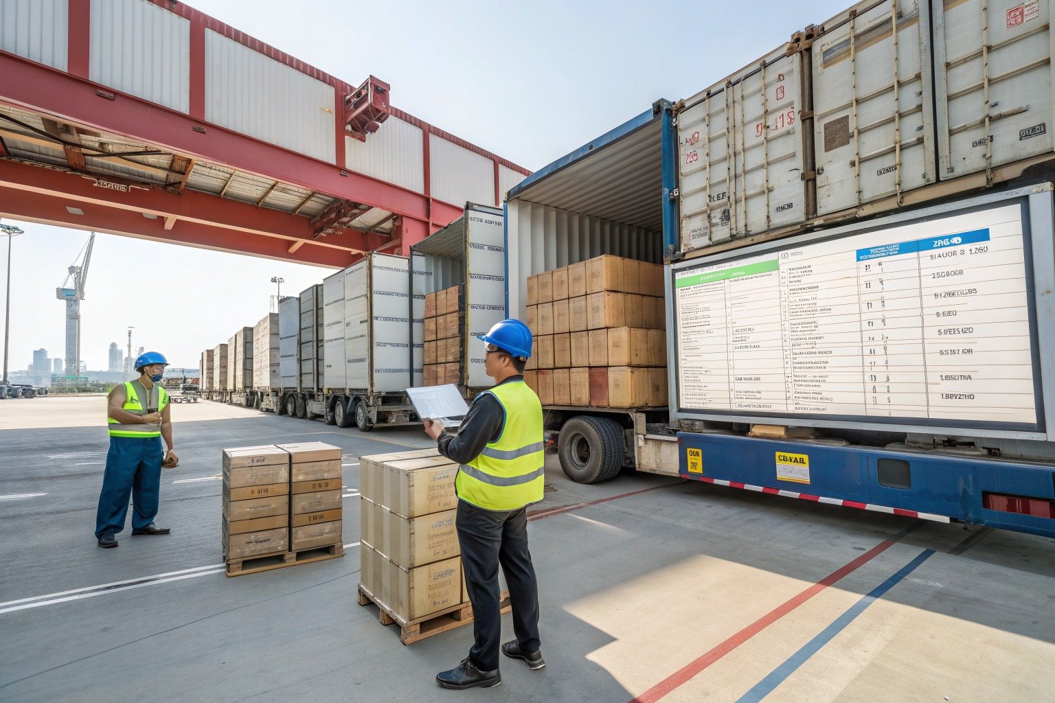 What Should retail buyers Ask Before Booking Door-to-Door Shipping from China? - export document and customs preparation