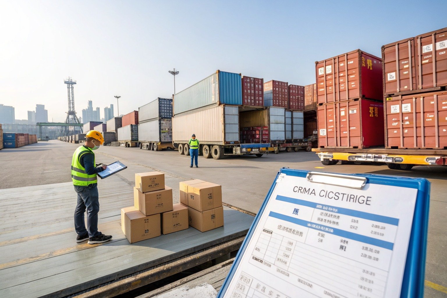 What Should e-commerce operators Ask Before Booking Door-to-Door Shipping from China? - export document and customs preparation