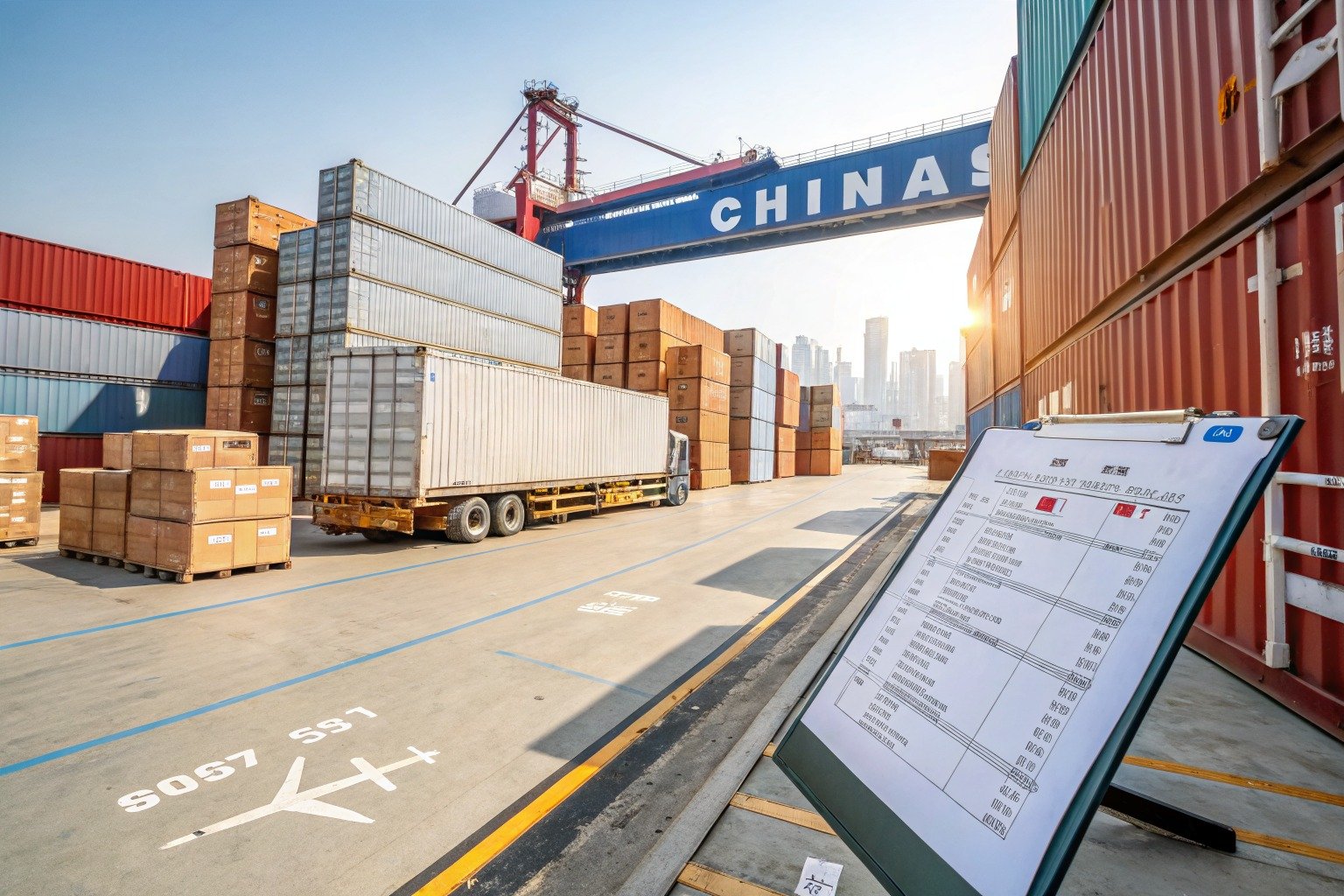 How Do I Plan Freight from China to Valencia and Madrid for Peak Season? - export document and customs preparation