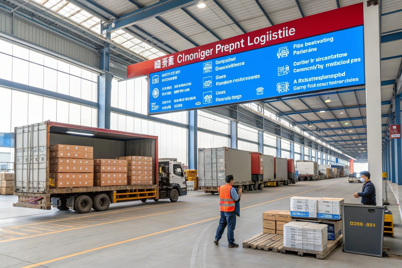 What Is the Best Way to Ship packaging materials from China? - Zhejiang warehouse planning scene