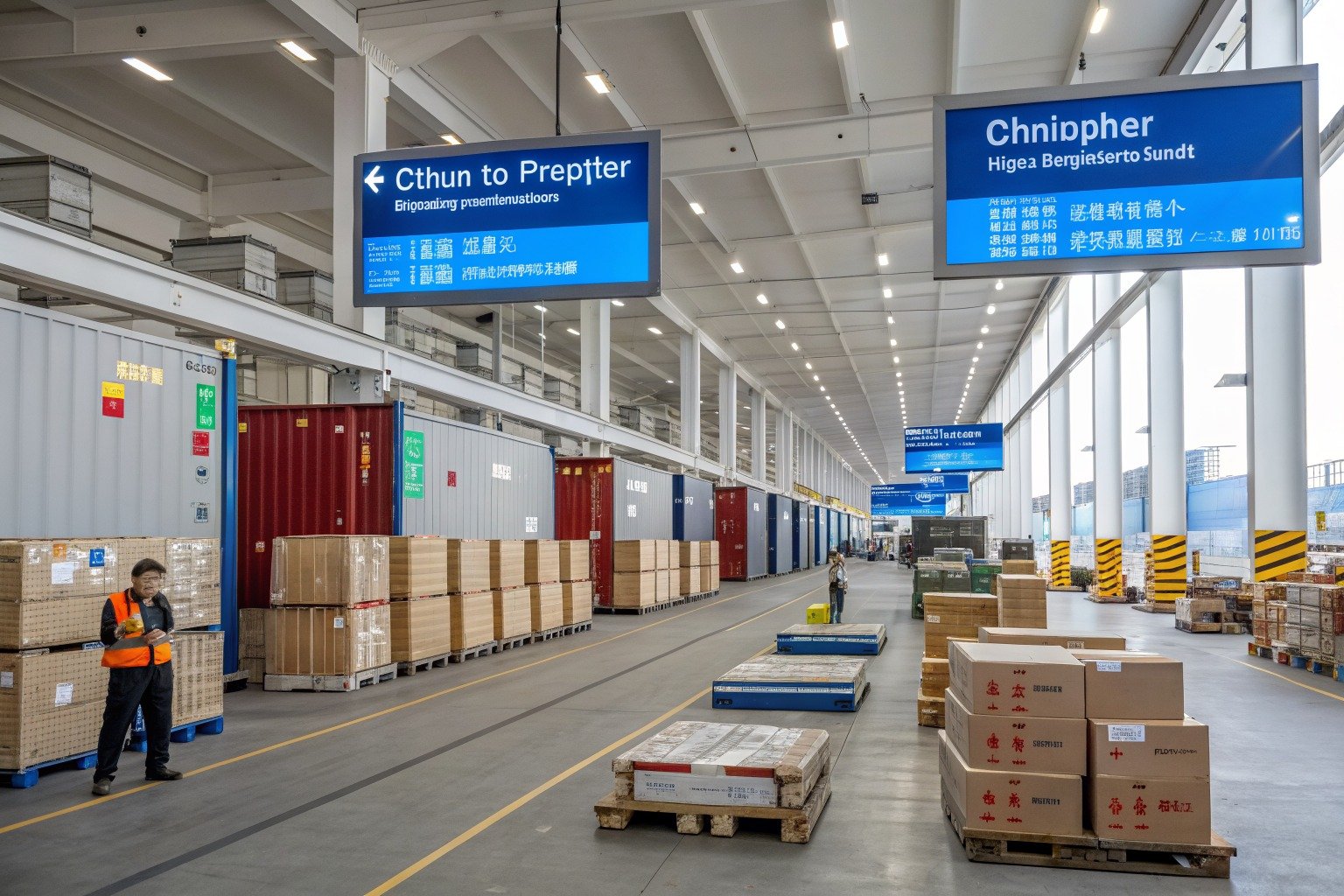 How Does a Freight Forwarder Help Control detention fees? - Zhejiang warehouse planning scene