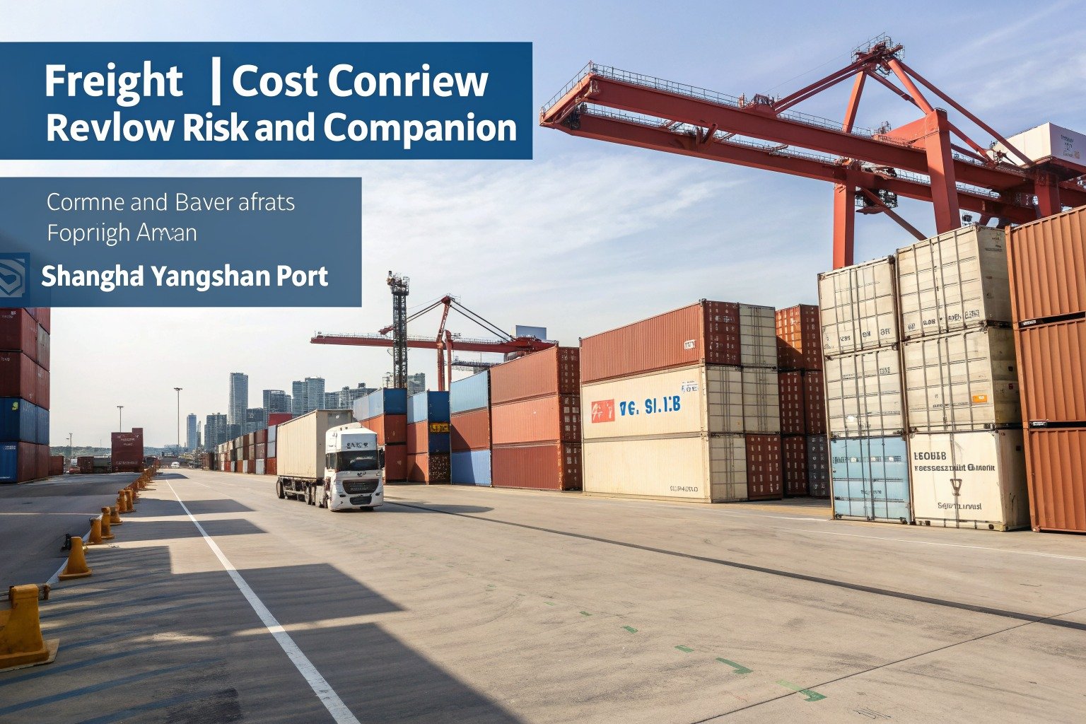 How Can I Lower Freight Cost for packaging materials Imported from China? - freight cost and risk review