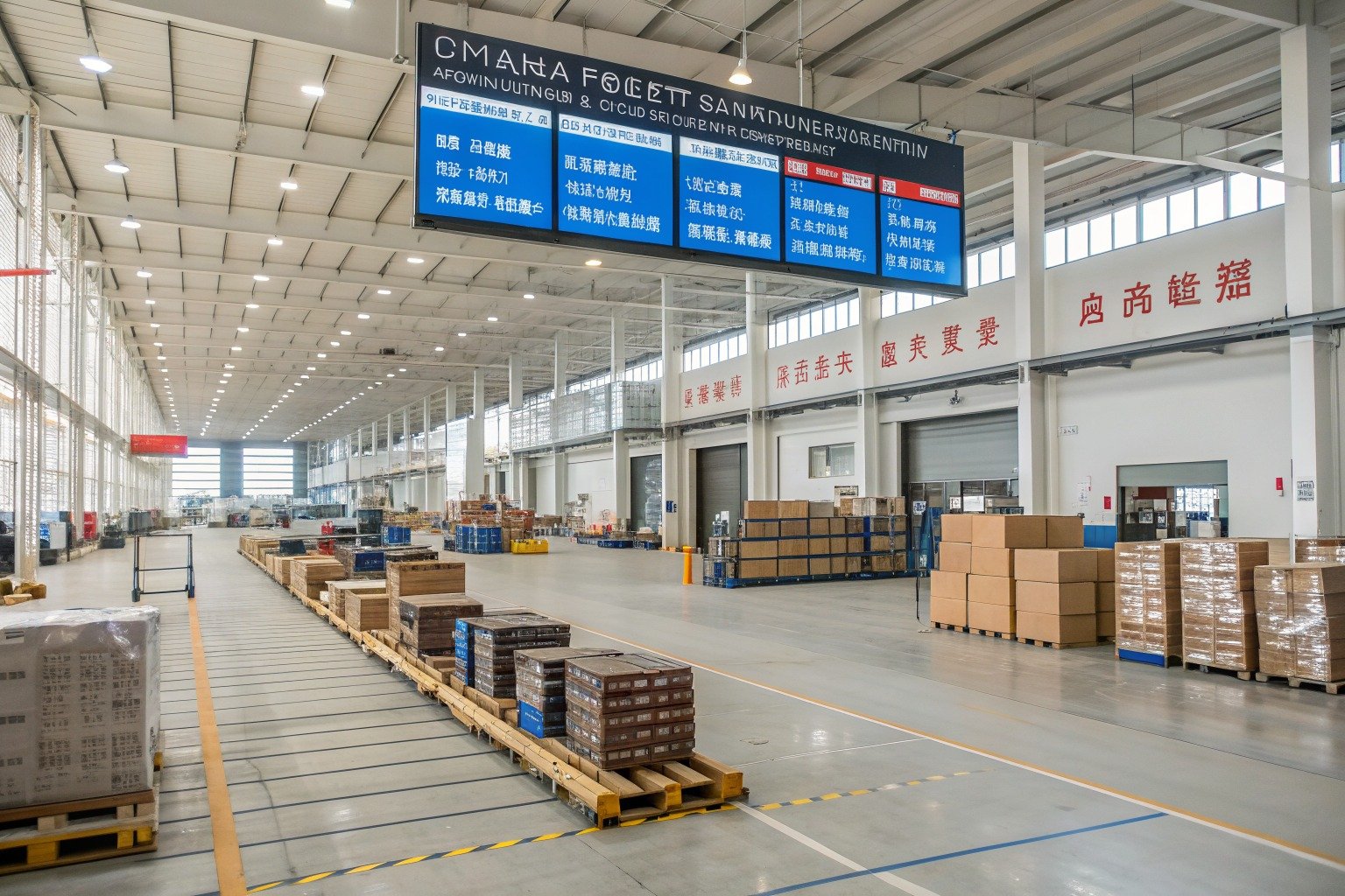 Should I Use Air Freight or Sea Freight from China During summer shipping season? - Zhejiang warehouse planning scene