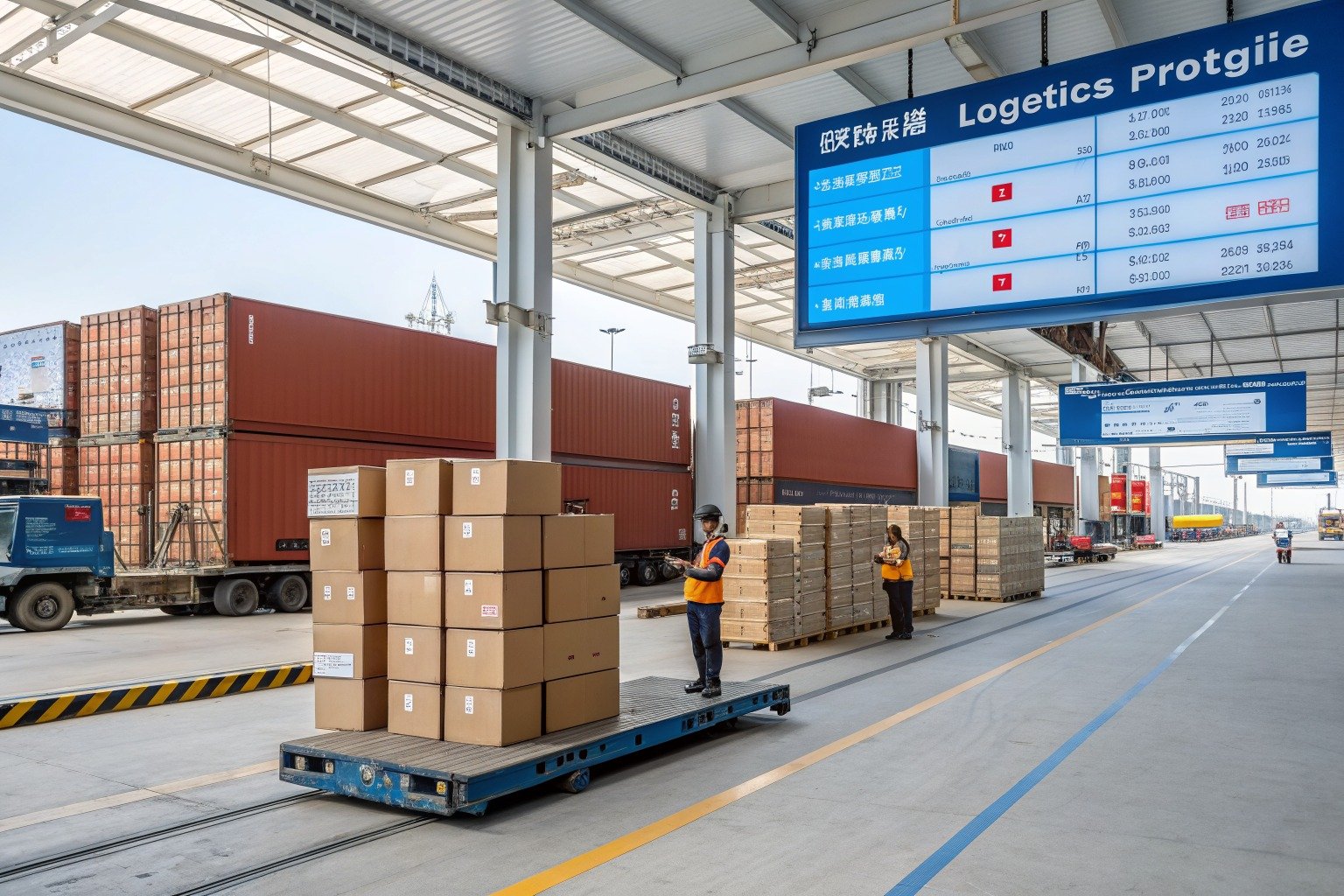 Should I Use Air Freight or Sea Freight from China During Q4 peak season? - Zhejiang warehouse planning scene