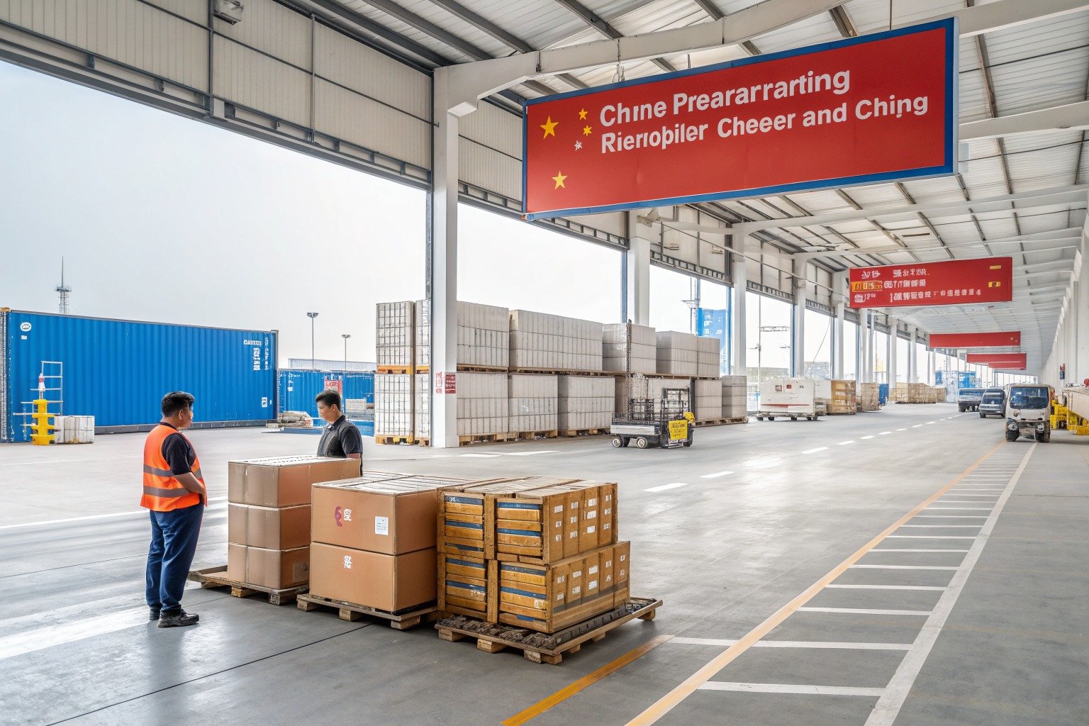 How Can Repacking in China Prevent Damage During International Freight? - Zhejiang warehouse planning scene
