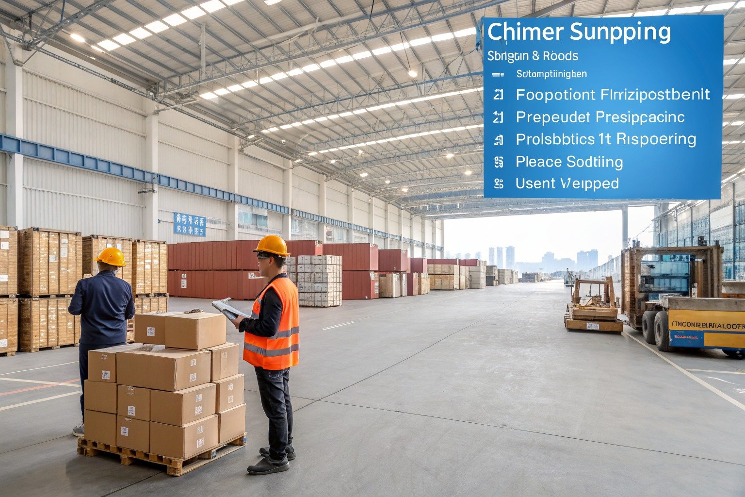 What Should I Ask Before Booking CIF shipping from China to USA? - Zhejiang warehouse planning scene