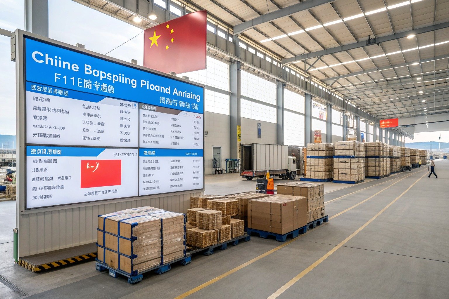 How Can I Use EXW pickup and delivery from China to USA Without Hidden Fees? - Zhejiang warehouse planning scene