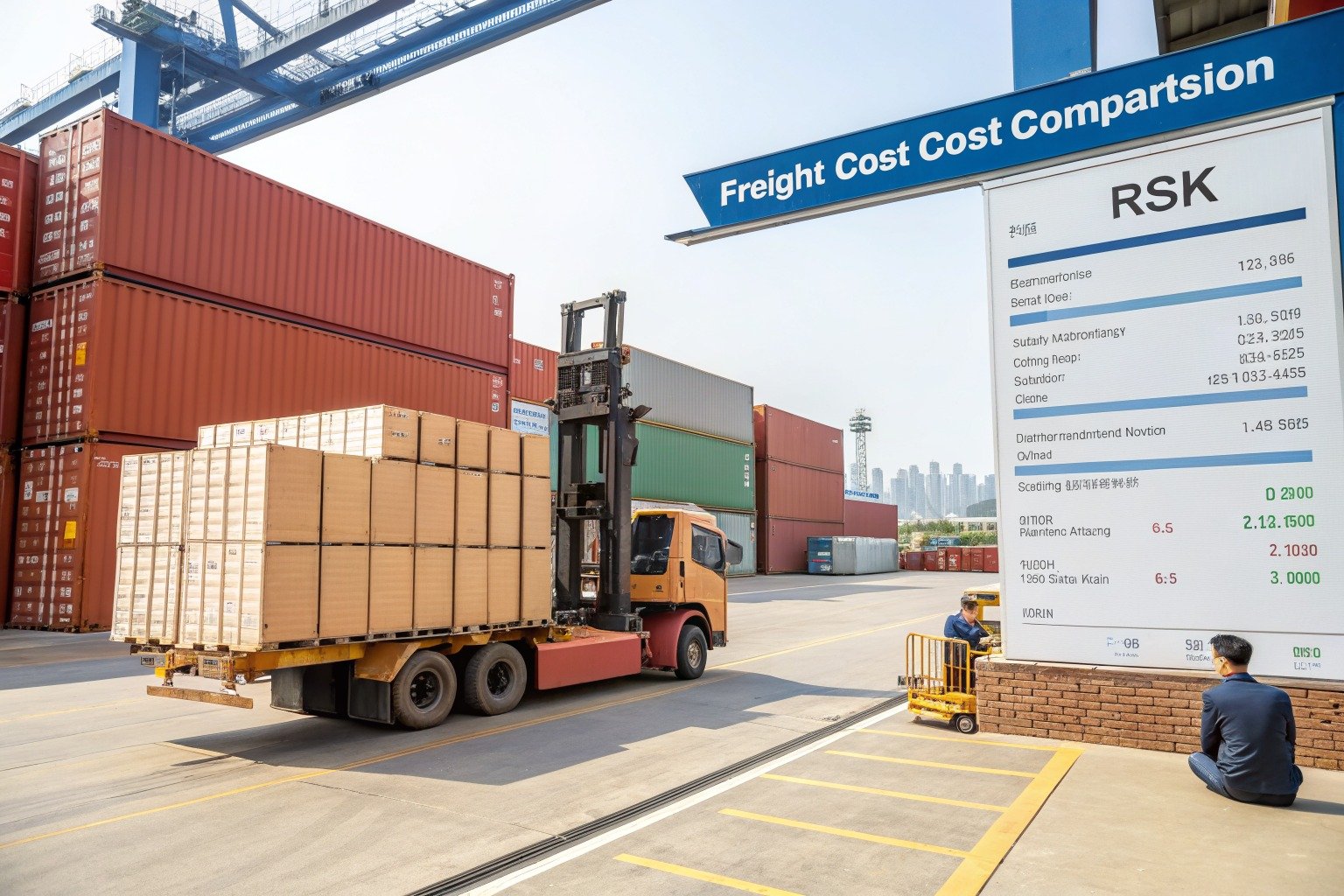 How Can I Avoid unclear quotes When Importing from China? - freight cost and risk review